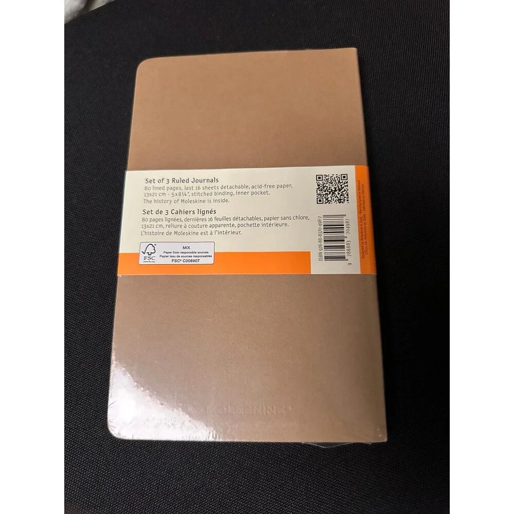 Moleskine Cahier Plain Journals Large 5